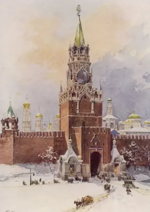 Framed Print : Kremlin / Saviour Tower Framed Print : Kremlin / Saviour Tower