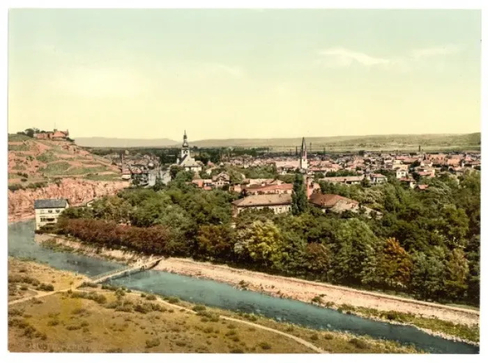 Framed Print : Kreuznach (i. e. Bad Kreuznach), Nahethal, Rhenish Prussia Framed Print : Kreuznach (i. e. Bad Kreuznach), Nahethal, Rhenish Prussia