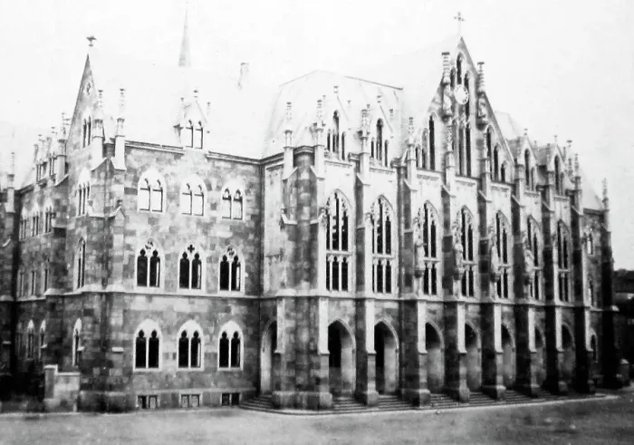 Framed Print : Kreuzschule, Dresden, Germany, probably 1870s Framed Print : Kreuzschule, Dresden, Germany, probably 1870s