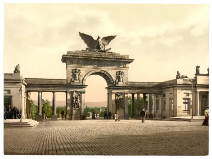 Framed Print : Krieger Monument, Thor, Cassel Ave, Cassel (i. e. Kassel), H Framed Print : Krieger Monument, Thor, Cassel Ave, Cassel (i. e. Kassel), H