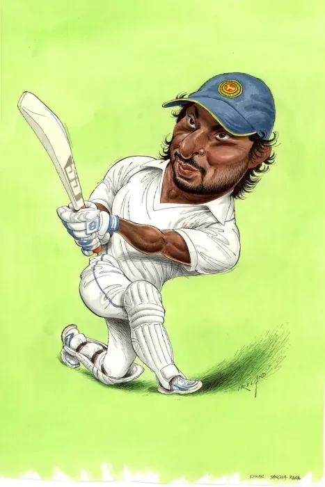 Framed Print : Kumar Sangakkara - Sri Lanka cricketer Framed Print : Kumar Sangakkara - Sri Lanka cricketer