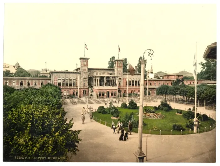 Framed Print : Kurhaus, Zoppot, East Prussia, Germany (i. e. Sopot, Poland) Framed Print : Kurhaus, Zoppot, East Prussia, Germany (i. e. Sopot, Poland)
