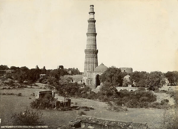 Kutab Minar, and the ruins, India