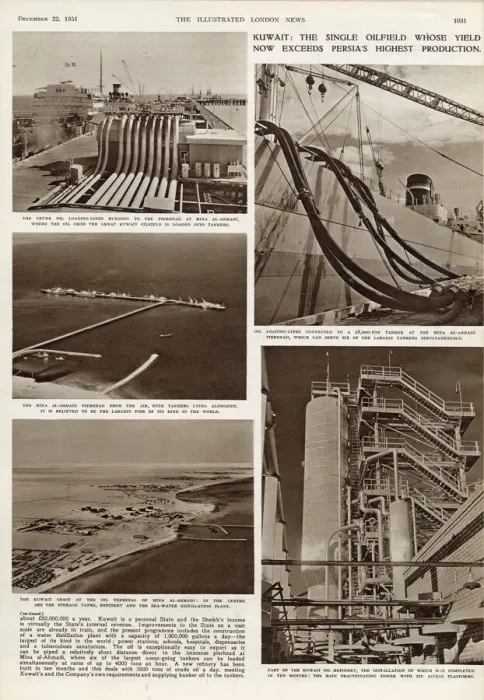 Framed Print : Kuwait: the single oilfield whose yield now exceeds Persias highest production Framed Print : Kuwait: the single oilfield whose yield now exceeds Persias highest production