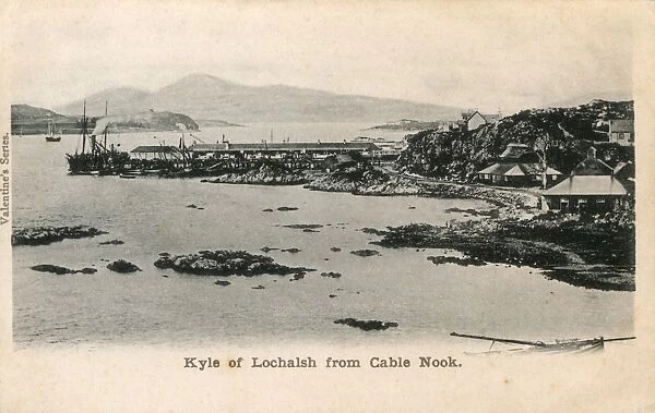 Kyle of Lochalsh from Castle Nook, Scotland