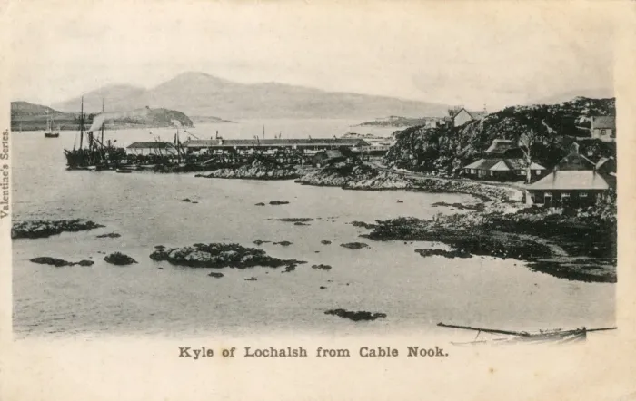 Framed Print : Kyle of Lochalsh from Castle Nook, Scotland