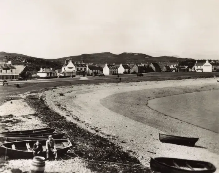 Framed Print : Kyleakin on the Isle of Skye in the Inner Hebrides, Scotland