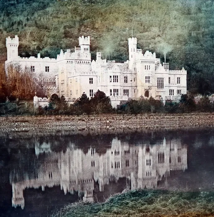 Framed Print : Kylemore Castle, Commemara, Ireland, Victorian period Framed Print : Kylemore Castle, Commemara, Ireland, Victorian period