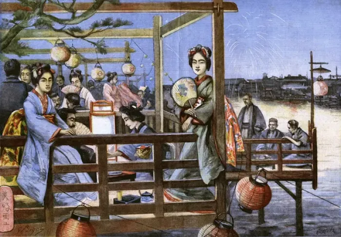 Framed Print : Kyoto Festival Framed Print : Kyoto Festival