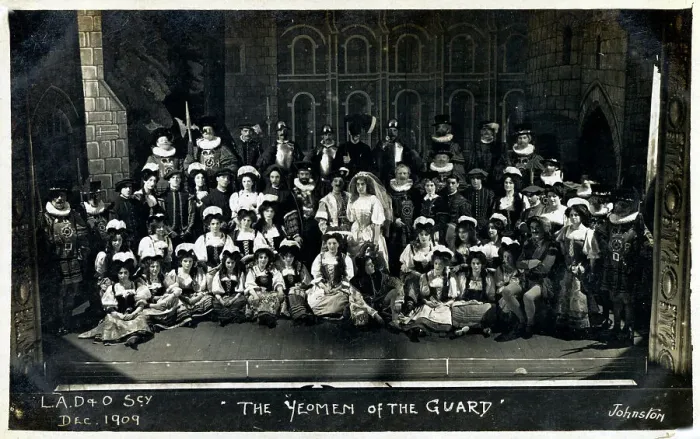 Framed Print : L. A. D. & O. Society - The Yeoman of the Guard Framed Print : L. A. D. & O. Society - The Yeoman of the Guard