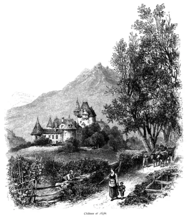 Framed Print : L Aigle, France - Castle Framed Print : L Aigle, France - Castle