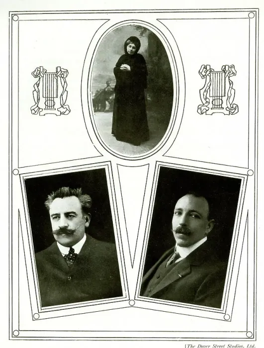 Framed Print : A L Berat, Fernand Almanz and Francois Ambrosiny Framed Print : A L Berat, Fernand Almanz and Francois Ambrosiny
