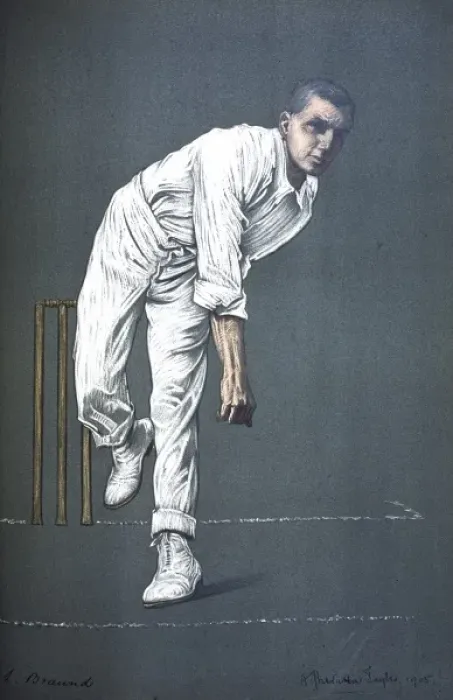 Framed Print : L C Braund - Cricketer Framed Print : L C Braund - Cricketer