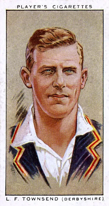 Framed Print : L F Townsend, Derbyshire County and England cricketer Framed Print : L F Townsend, Derbyshire County and England cricketer