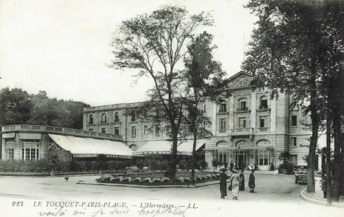Framed Print : L Hermitage Hotel in Le Touquet, France Framed Print : L Hermitage Hotel in Le Touquet, France