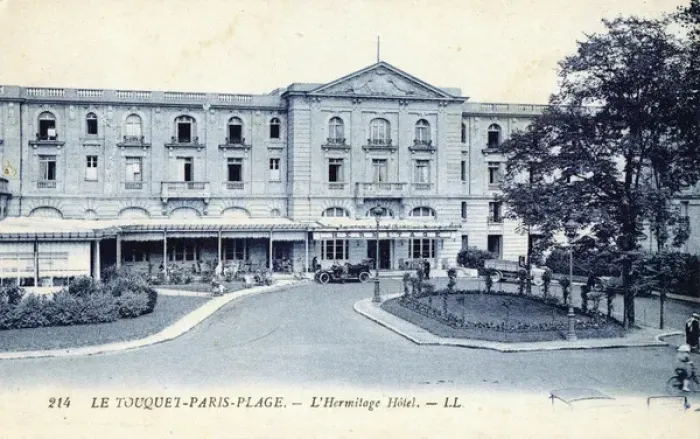 Framed Print : L Hermitage Hotel in Le Touquet, France Framed Print : L Hermitage Hotel in Le Touquet, France
