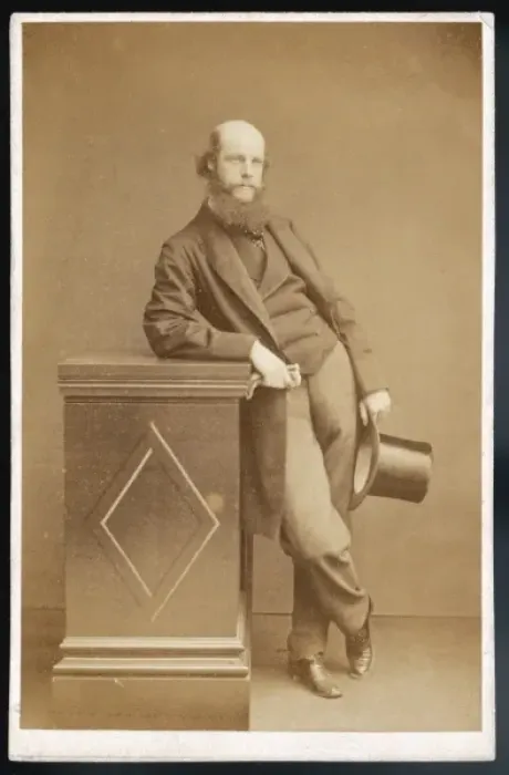 Framed Print : L Oliphant / Watkins Cdv Framed Print : L Oliphant / Watkins Cdv