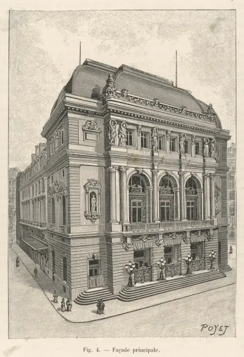 Framed Print : L opera-Comique, Paris Framed Print : L opera-Comique, Paris