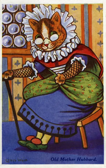 Framed Print : L Wain. Old Mother Hubbard Framed Print : L Wain. Old Mother Hubbard