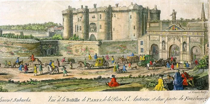 Framed Print : La Bastille Framed Print : La Bastille