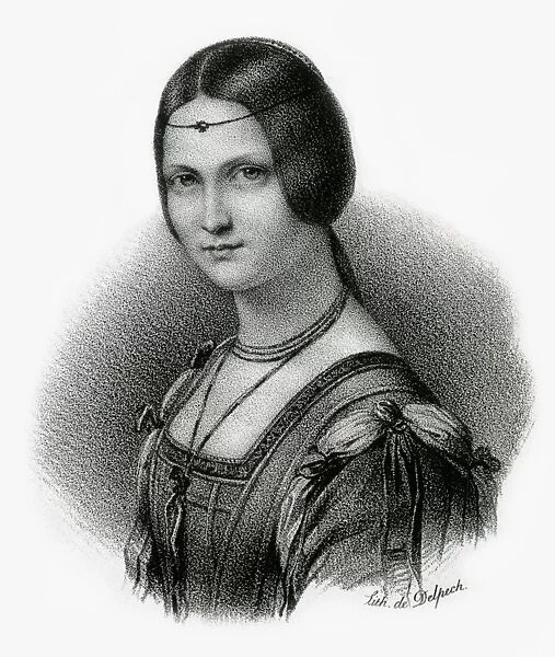 La Belle Feronniere Mistress of Francois I