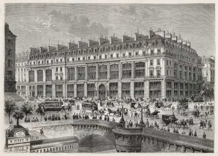 Framed Print : LA Belle Jardiniere 1878 Framed Print : LA Belle Jardiniere 1878