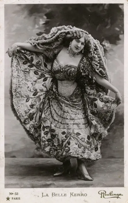 Framed Print : La Belle Kerro - French Actress Framed Print : La Belle Kerro - French Actress