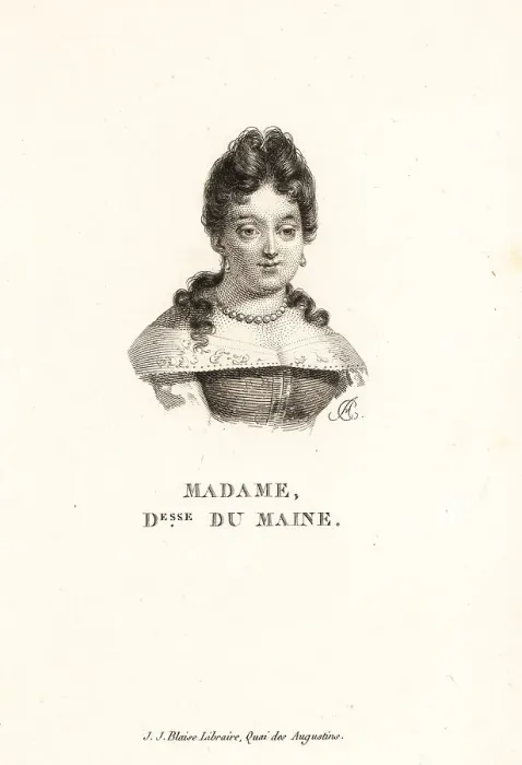 Framed Print : La Duchesse du Maine, French salon-holder, 1676-1753 Framed Print : La Duchesse du Maine, French salon-holder, 1676-1753