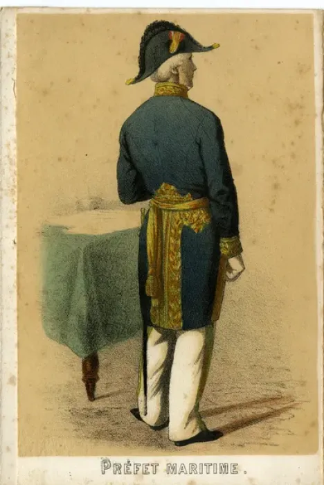 Framed Print : La France Maritime - Naval Prefect Framed Print : La France Maritime - Naval Prefect