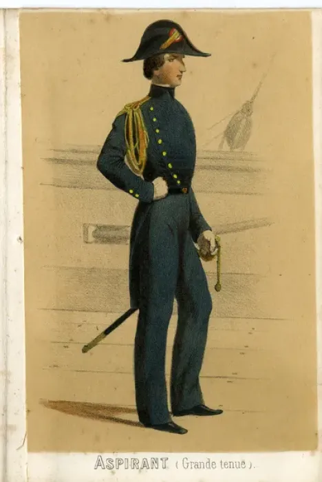 Framed Print : La France Maritime - Naval Trainee Framed Print : La France Maritime - Naval Trainee