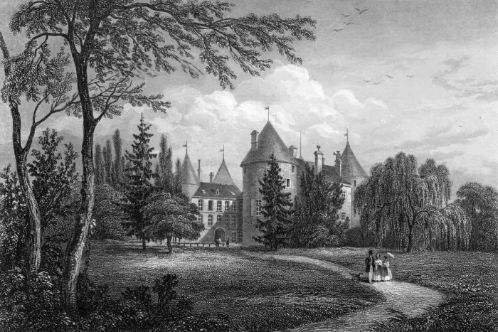 Framed Print : LA GRANGE BLENEAU Framed Print : LA GRANGE BLENEAU