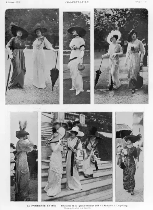 Framed Print : La Parisienne en 1912 Framed Print : La Parisienne en 1912