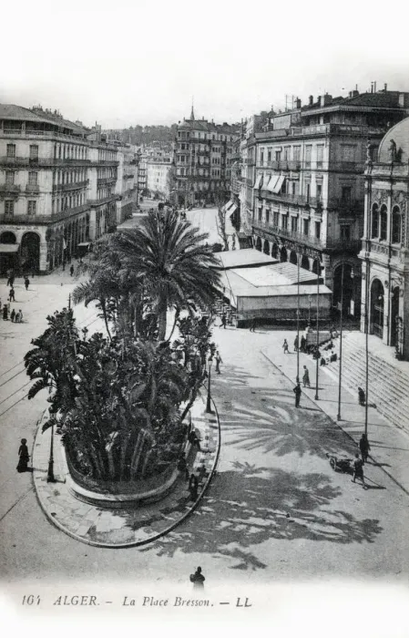 Framed Print : La Place Bresson, Algiers, Algeria Framed Print : La Place Bresson, Algiers, Algeria