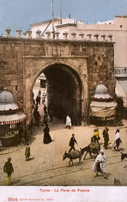 Framed Print : La Porte de France - Tunis, Tunisia Framed Print : La Porte de France - Tunis, Tunisia