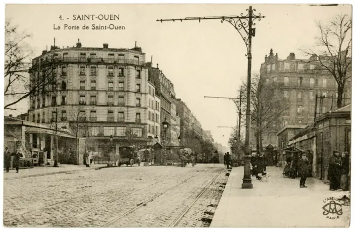 Framed Print : La Porte de St Ouen, Paris, France Framed Print : La Porte de St Ouen, Paris, France