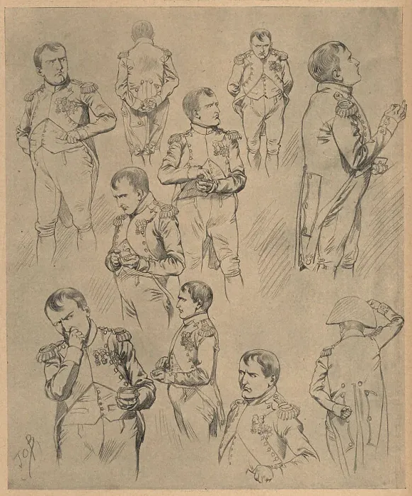Framed Print : La Prise. A collection of illustrative studies based on a French soldier Framed Print : La Prise. A collection of illustrative studies based on a French soldier