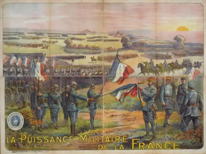 Framed Print : La puissance militaire de la France Framed Print : La puissance militaire de la France