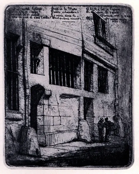 Framed Print : La Rue des Mauvais Garcons Framed Print : La Rue des Mauvais Garcons