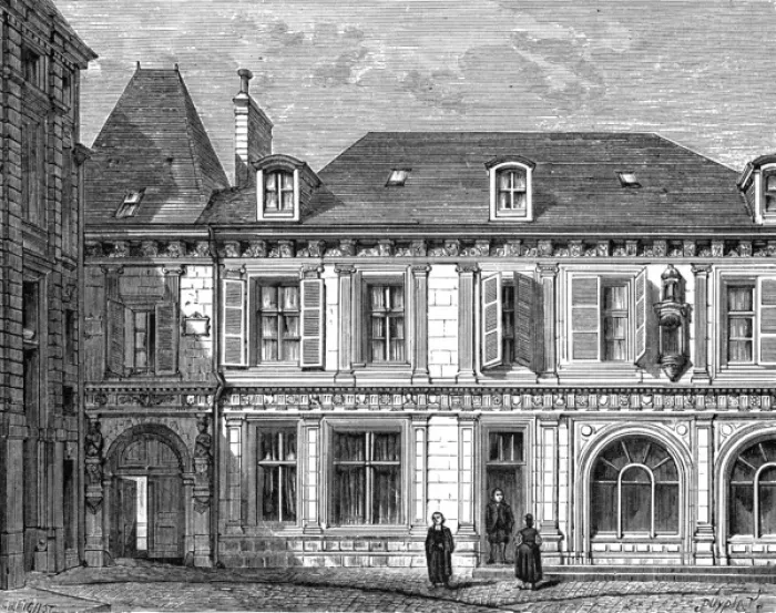Framed Print : LA Salle on Deathbed Framed Print : LA Salle on Deathbed