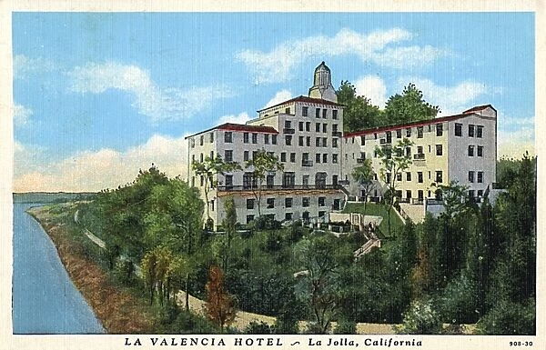 La Valencia Hotel, La Jolla, San Diego, California, USA