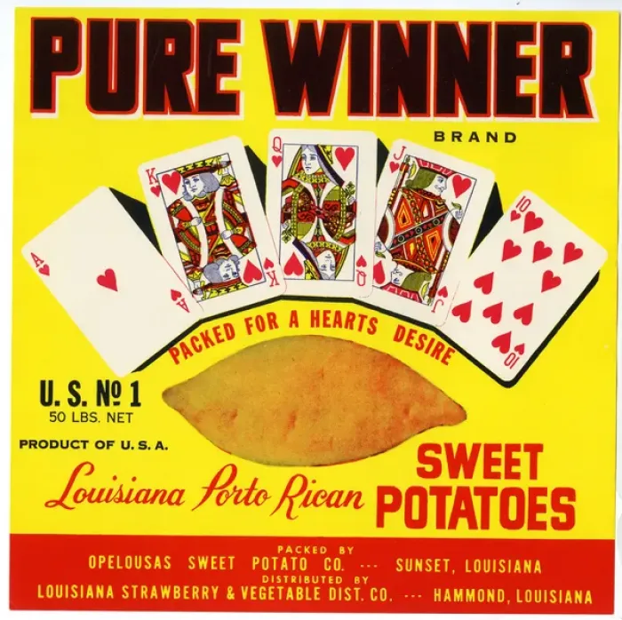 Framed Print : Label design, Pure Winner Sweet Potatoes Framed Print : Label design, Pure Winner Sweet Potatoes