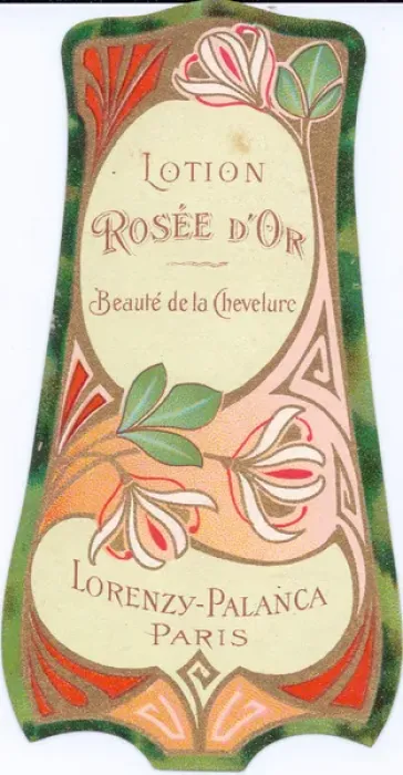 Framed Print : Label, Lotion Rosee d Or, Lorenzy-Palanca, Paris Framed Print : Label, Lotion Rosee d Or, Lorenzy-Palanca, Paris