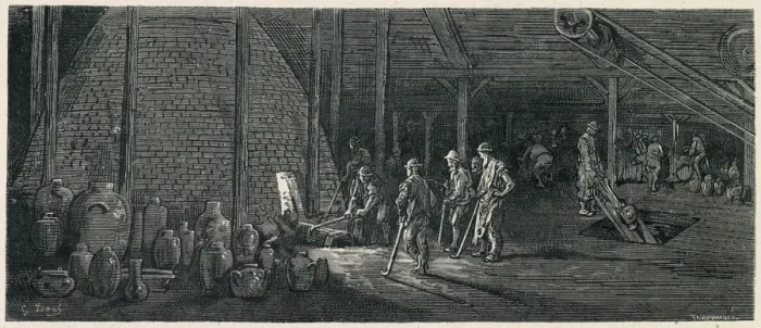 Framed Print : Labeth Pottery 1870 Framed Print : Labeth Pottery 1870