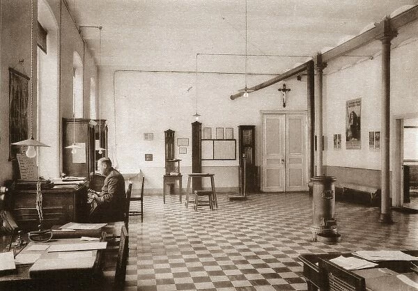 Laboratory of the Anthropological Service at Merxplas Labour