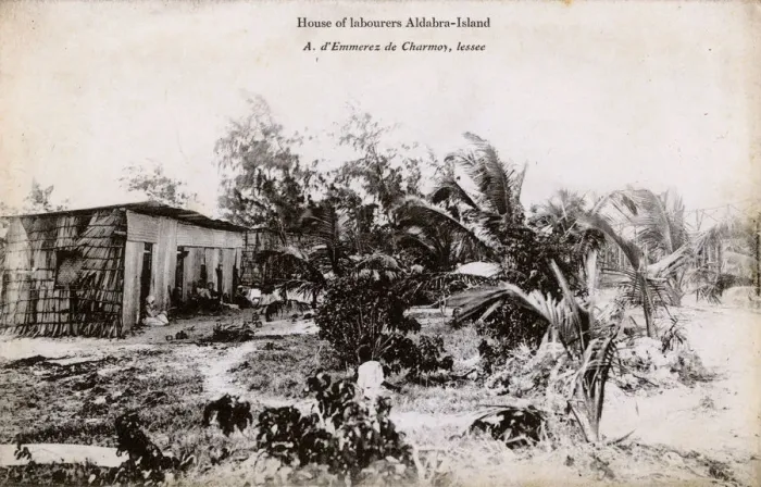 Framed Print : Labourers House - Picault Island, Aldabra Group Framed Print : Labourers House - Picault Island, Aldabra Group