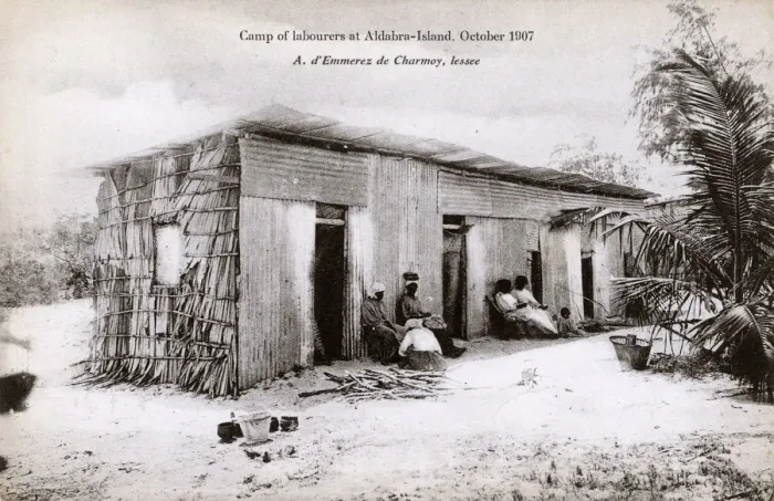 Framed Print : Labourers House - Picault Island, Aldabra Group Framed Print : Labourers House - Picault Island, Aldabra Group