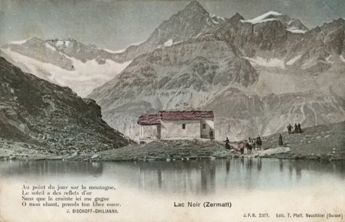 Framed Print : Lac Noir (The Black Lake) - Zermatt, Switzerland Framed Print : Lac Noir (The Black Lake) - Zermatt, Switzerland