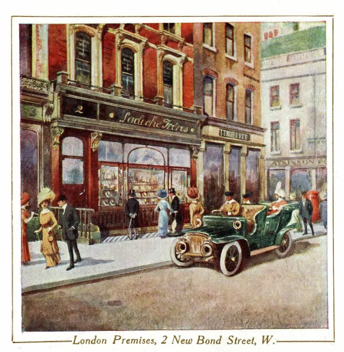Framed Print : Lacloche Freres, Jewellers, New Bond Street, London Framed Print : Lacloche Freres, Jewellers, New Bond Street, London