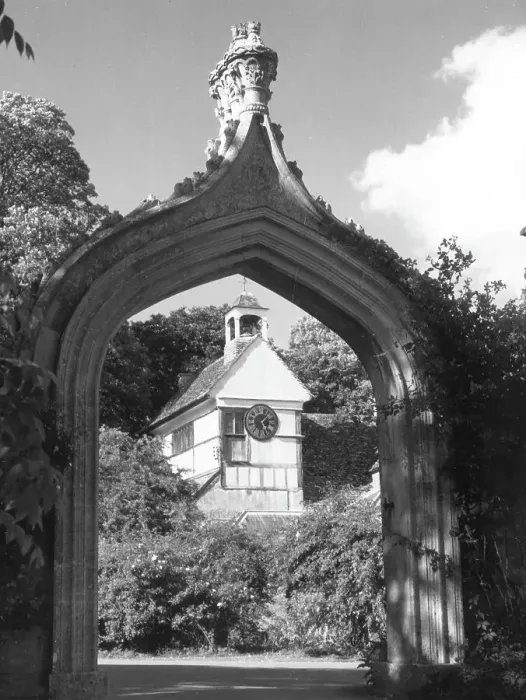 Framed Print : Lacock Abbey Gateway Framed Print : Lacock Abbey Gateway