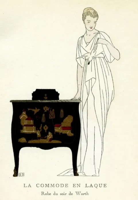 Framed Print : Lacquer commode Framed Print : Lacquer commode